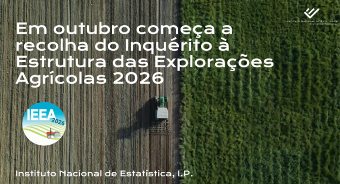 Inqu&eacute;rito &agrave; Estrutura das Explora&ccedil;&otilde;es Agr&iacute;colas 2026 (IEEA 2026)
